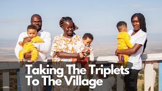 Taking Triplets To The Village For The First Time [upl. by Appilihp]