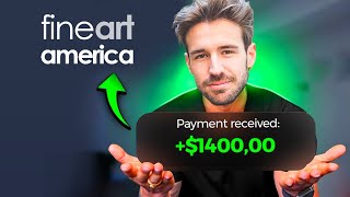 How to Use Fine Art America and Make Money A StepbyStep Guide [upl. by Cerracchio]