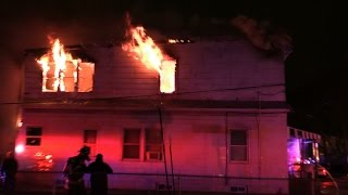 Belleville NJ Fire Department 2nd Alarm Fire 86 Belmont Ave 112815 [upl. by Nuyh]