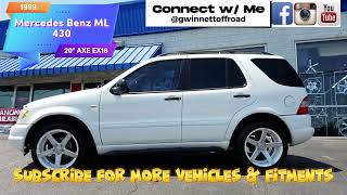 1999 Mercedes Benz ML430 w 20quot AXE EX18s [upl. by Homere]