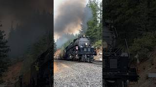 UP 4014 Big Boy roars through Baxter California  Chasing Big Boy up Donner Pass Out Now [upl. by Naneik342]