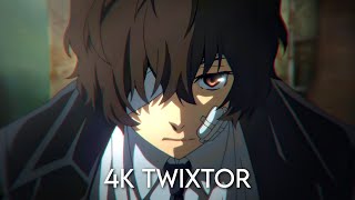 Dazai Osamu Twixtor clips for editing 4K [upl. by Presber]