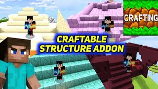 CRAFTABLE STRUCTURE ADDON FOR CRAFTING AND BUILDING [upl. by Libb]