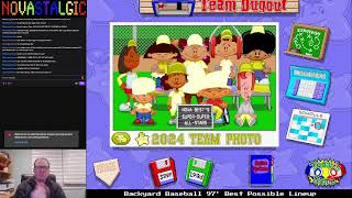 ⚾️ Were So Backyard ⚾️  Backyard Baseball 97 Best Possible Lineup Day 1 [upl. by Lopes]