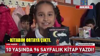 10 yaşında 96 sayfalık kitap yazdı [upl. by Fullerton314]