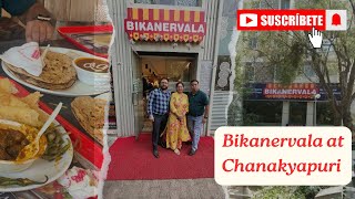 Lunch at Bikanervala Chanakyapuri  Vlog  Bhasker Rawat [upl. by Enniroc]