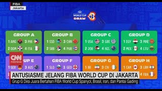 Antusiasme Jelang FIBA World Cup di Jakarta [upl. by Staffan447]