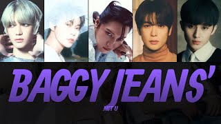 NCT U 엔시티 유 Baggy Jeans Lyrics Video  KPOPWorld Music [upl. by Camille728]