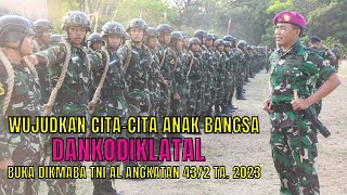 Pembukaan Siswa Bintara TNI AL angkatan 43 Gelombang 2 tahun 2023 [upl. by Aerdnaed674]