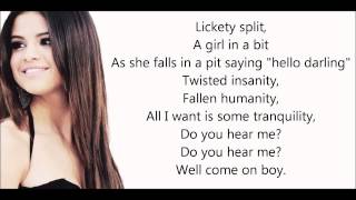 Selena gomez  Whiplash lyrics [upl. by Ailedo]