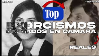 Top Exorcismos cáptados en cámara 3en3 exorcismo [upl. by Scurlock]