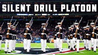 Silent Drill Platoon Performs at Halftime on Thursday Night Football  Texans vs Colts [upl. by Yntirb537]