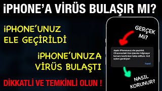 iPHONE VİRÜS BULAŞIR MI [upl. by Prescott889]