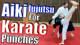 Throw Easily Without Grabbing｜AikiJujutsu Against Karate Punch [upl. by Harifaz]