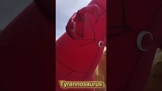 Dinosaur shooting game event production  Tyrannosaurus Inflatable  恐竜シューティング ティラノサウルス Dinosaur [upl. by Rosene]