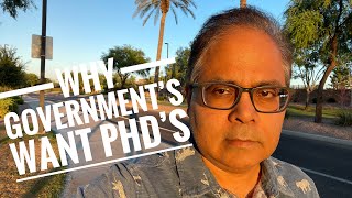 Why do governments LOVE PhDs [upl. by Ahsikat]