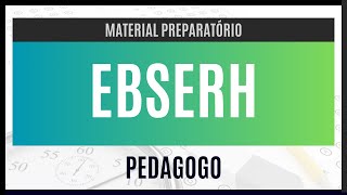 Concurso EBSERH 2023  Combo para Pedagogo Apostila  Caderno de Questões [upl. by Bowler591]