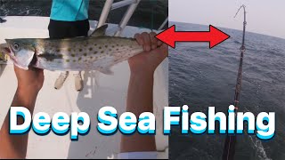 Deep Sea Fishing For Spanish Mackerel North Carolina [upl. by Aspa819]