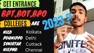 CET2022 admission procedure BPTBOTBPOCET examgovernment college for bptbptbpo physiotherapy [upl. by Efram850]