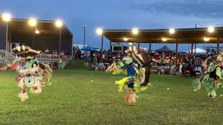 Sr Mens fancy Mandaree Pow wow July 15 2022 [upl. by Eillak239]