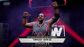 quotLimitlessquot Keith Lee Entrance  AEW Fight Forever [upl. by Etienne265]