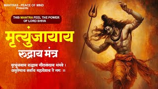 this MANTRA FEEL the Power of Lord Shiva Mrityunjayaya Rudraya  Shiva Mantra  मृत्युंजयाय रुद्धाय [upl. by Keith]