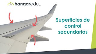 Superficies de Control de un Avión ¿Cuáles son los controles de vuelo secundarios y cómo funcionan [upl. by Colvert472]