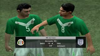 FIFA 07  SUPERLIGA 2  MÉXICO  INGLATERA  Jornada 23 [upl. by Cleo17]