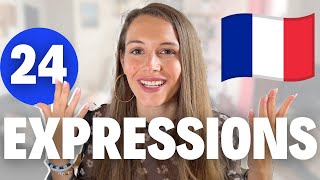 24 French expressions used in everyday conversation [upl. by Cord]