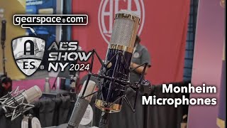 Monheim Microphones  Gearspace  AES NYC 2024 [upl. by Walls]