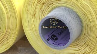 Refilling Round Module Wrap OSW brand Wrap Film is interchangable with quotTquot brand of Module Wrap [upl. by Jobyna]