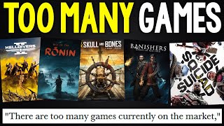 A HUGE Problem in Gaming  TOO MANY GAMES [upl. by Llenyar]