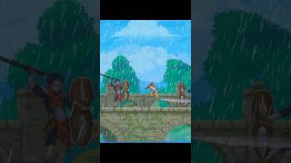 Perfect weather for a showdown 🌩️👊🛡️ metroidvania platformer gaming pcgaming faeland [upl. by Hamer650]