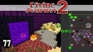 Divine Journey 2 Ep 77  Creative Perseverance  Modded Minecraft [upl. by Merla359]