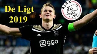 Matthijs de Ligt 2019  AJAX AMSTERDAM  GOALS SKILLS PASSES amp ASSISTS  YOUNG FOOTBALL [upl. by Kohsa]