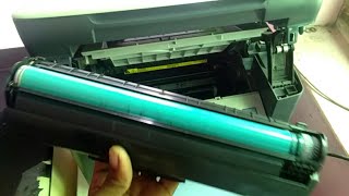 Hp laserjet m1005 mfp cartridge installation [upl. by Halda81]