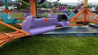 Alaska State Fair Sizzler On Ride [upl. by Novyat293]