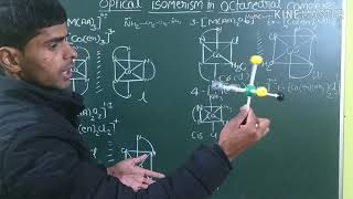 Optical Isomerism in Octahedral Complexes Bidentate Ligands [upl. by Ariait]