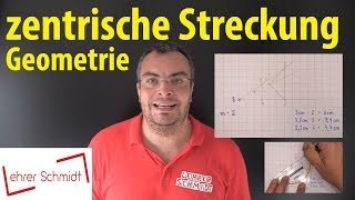 zentrische Streckung  Lehrerschmidt  einfach erklärt [upl. by Studner738]