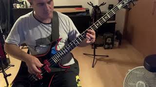 DISMEMBER  Massive killing capacity  Crime divine  BASS COVER [upl. by Gasser]