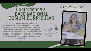 COMPREENDA A BASE NACIONAL COMUM CURRICULAR DENISE TONELLO CURSO ONLINE HOTMART [upl. by Jaquith]