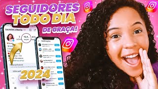 🔥MELHOR SITE PARA GANHAR SEGUIDORES  CURTIDAS GRÁTIS NO INSTAGRAM atualizado [upl. by Salomi]