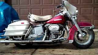 1973 HarleyDavidson Shovelhead FLH Electra Glide For Sale [upl. by Sinclair387]