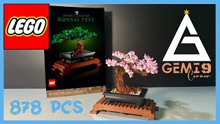 SPEED BUILD LEGO Icons 10281  Bonsai Tree BOTANICAL COLLECTION [upl. by Sylirama]