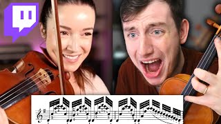 I Paid a Streamer to Play the most DIFFICULT Violin Piece God Save the King  Paganini [upl. by Belvia90]