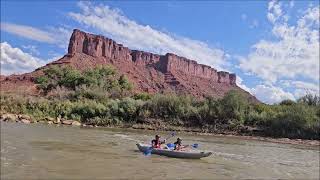 Colorado River Rafting Utah USA 29 September 2024 [upl. by Yztim275]