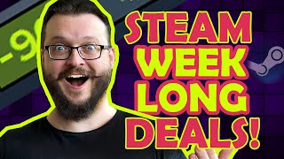 Steam Weeklong Deals 20 Awesome Discounted games [upl. by Danyette357]