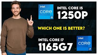 Intel Core i5 1250P vs Intel Core i7 1165G7 Comparison [upl. by Nerreg]