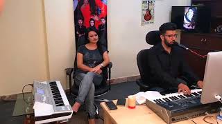 Roya Doost ft Zubair MAHAK Studio Jamming Live Nai e Khuroshan [upl. by Lorrie]