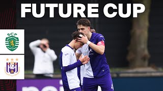 Celebrating like Cristiano Ronaldo🕺😮‍💨  Highlights Sporting Portugal  Anderlecht  Future Cup 2024 [upl. by Kilar]